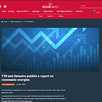 TTR and Datasite publish a report on renewable energies